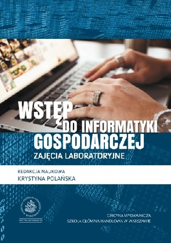 Okładka: Krystyna Polańska - WSTĘP DO INFORMATYKI GOSPODARCZEJ