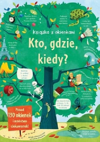 Okładka: Alex Frith - Kto, gdzie, kiedy? Książka z okienkami