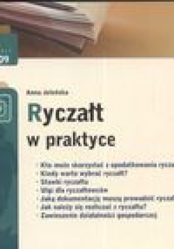 Okładka: Anna Jeleńska - Ryczałt w praktyce