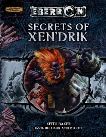Okładka: Keith Baker - Secrets of Xen'drik