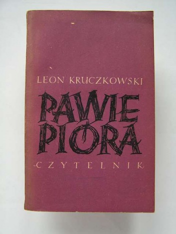 Okładka: Leon Kruczkowski - Pawie pióra
