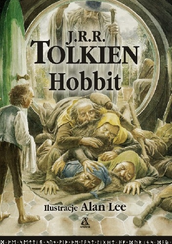 Okładka:  - J.R.R. Tolkien. Hobbit
