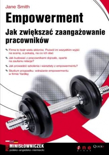 Okładka: Jane Smith - Empowerment. Jak zwiększać zaangażowanie pracowników