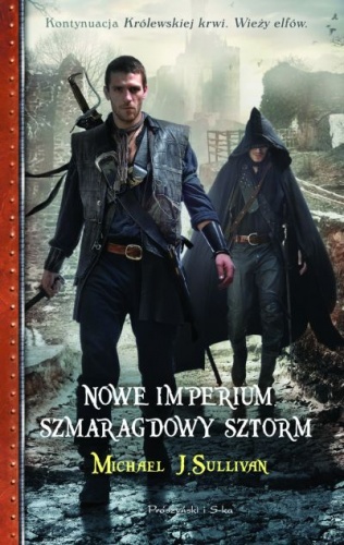Okładka: Michael James Sullivan - Nowe imperium. Szmaragdowy sztorm