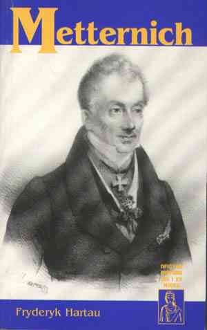 Okładka: Friedrich Hartau - Metternich