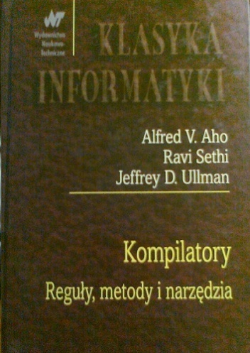 Okładka: Jeffrey D. Ullman - Kompilatory. Reguły, metody i narzędzia