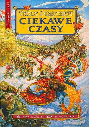 Okładka: Terry Pratchett - Ciekawe czasy