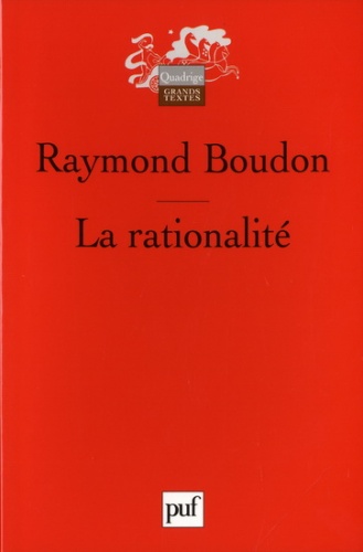 Okładka: Raymond Boudon - La rationalité