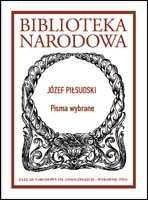 Okładka: Józef Piłsudski - Pisma wybrane