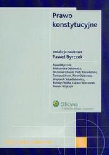 Okładka: Paweł Byrczek - Prawo konstytucyjne Testy dla stududentów