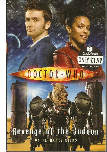 Okładka: Terrance Dicks - Revenge of the Judoon