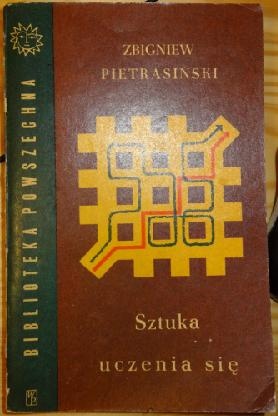 Okładka: Zbigniew Pietrasiński - Sztuka uczenia się