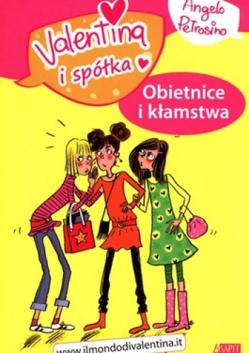Okładka: Angelo Petrosino - Valentina i Spółka. Obietnice i kłamstwa