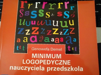 Okładka: Genowefa Demel - Minimum logopedyczne nauczyciela przedszkola