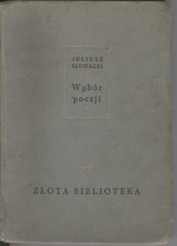 Okładka: Juliusz Słowacki - Wybór poezji