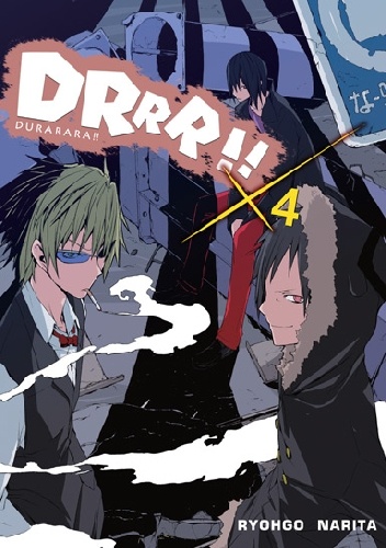 Okładka: Ryohgo Narita - DRRR!! #4 (novel)