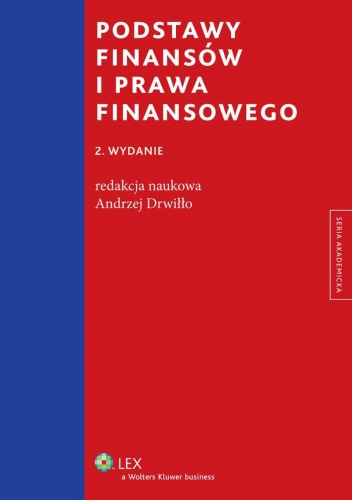 Okładka: Andrzej Drwiłło - Podstawy finansów i prawa finansowego