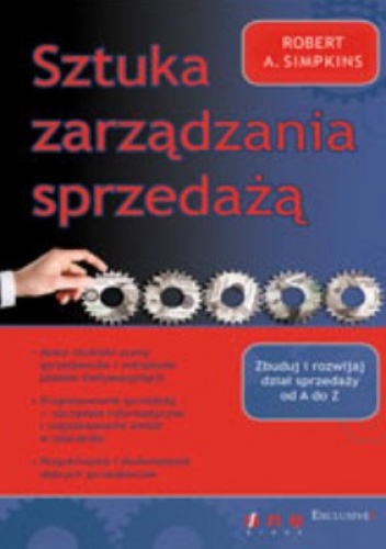 Okładka: Robert A. Simpkins - Sztuka zarządzania sprzedażą