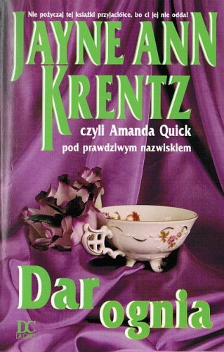 Okładka: Jayne Ann Krentz - Dar ognia