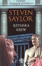 Okładka: Steven Saylor - Rzymska krew