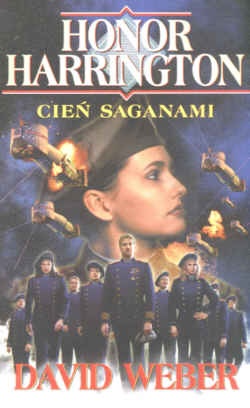Okładka: David Weber - Cień Saganami