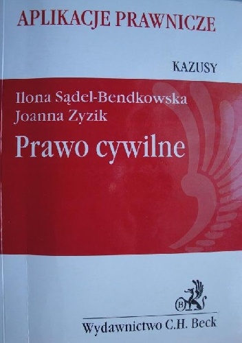 Okładka: Ilona Sądel - Bendkowska - Prawo cywilne. Kazusy