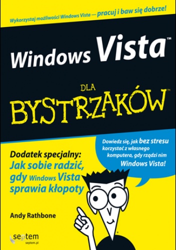Okładka: Andy Rathbone - Windows Vista PL dla bystrzaków
