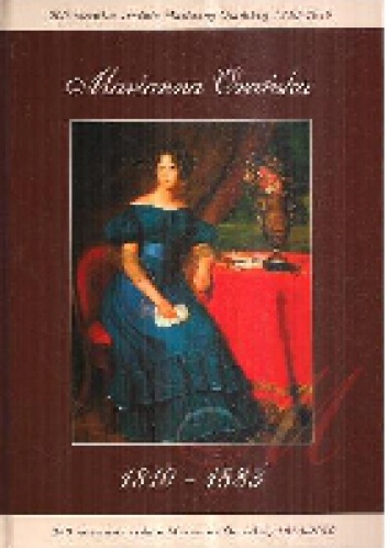 Okładka: Marek Gaworski - Marianna Orańska 1810-1883