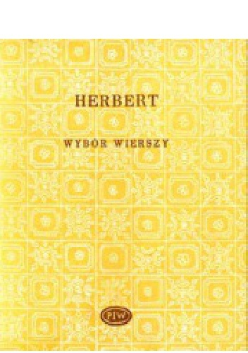 Okładka: Zbigniew Herbert - Wybór wierszy