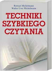 Okładka: Rotraut Michelmann - Techniki szybkiego czytania