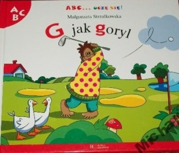 Okładka: Małgorzata Strzałkowska - G jak goryl