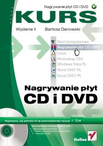 Okładka: Bartosz Danowski - Nagrywanie płyt CD i DVD. Kurs. Wydanie II