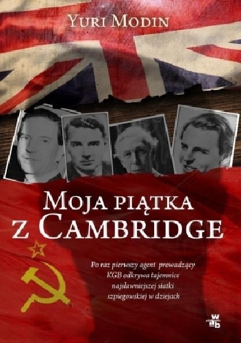 Okładka: Yuri Modin - Moja piątka z Cambridge