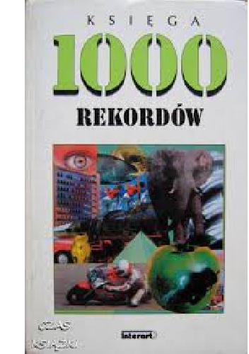Okładka: Nikolaus Lenz - Księga 1000 rekordów