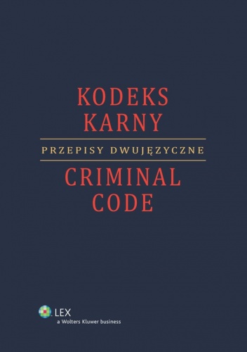 Okładka: Włodzimierz Wróbel - Kodeks karny. Criminal code