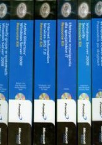 Okładka:  - Windows Server 2008 Resource Kit Pakiet