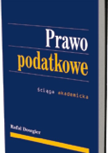 Okładka: Rafał Dowgier - Prawo podatkowe. Ściąga akademicka