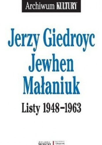 Okładka: Jerzy Giedroyc - Listy 1948-1963
