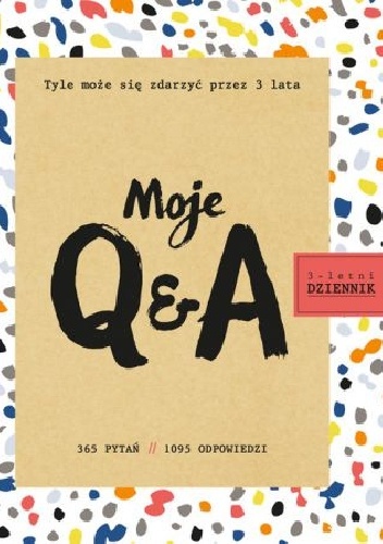 Okładka: Betsy Franco - Moje Q&amp;A. 3-letni dziennik