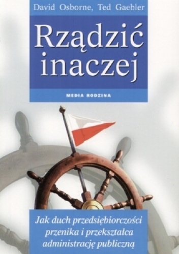 Okładka: David Osborne - Rządzić inaczej