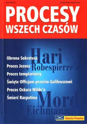 Okładka:  praca zbiorowa - Procesy wszech czasów