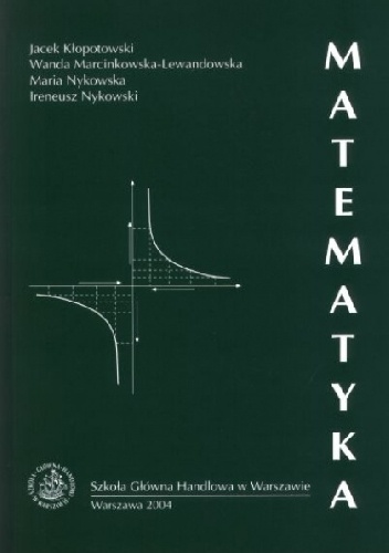 Okładka: Jacek Kłopotowski - MATEMATYKA