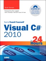 Okładka: Scott Dorman - Teach Yourself Visual C# 2010 in 24 hours