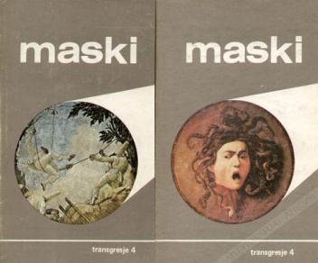 Okładka: Maria Janion - Maski (tom 1 i 2)