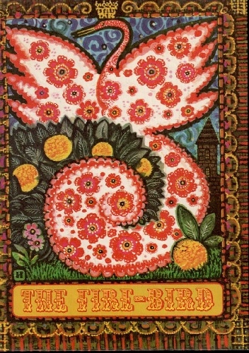 Okładka: Irina Zheleznova - The Fire-Bird. Russian Fairy tales