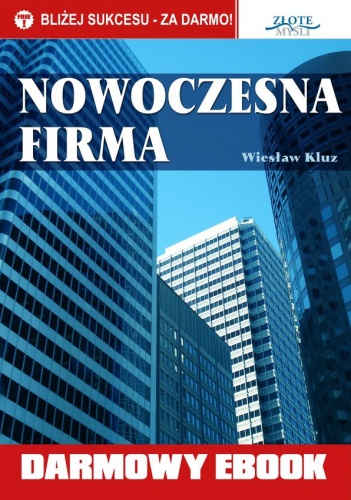 Okładka: Wiesław Kluz - Nowoczesna firma