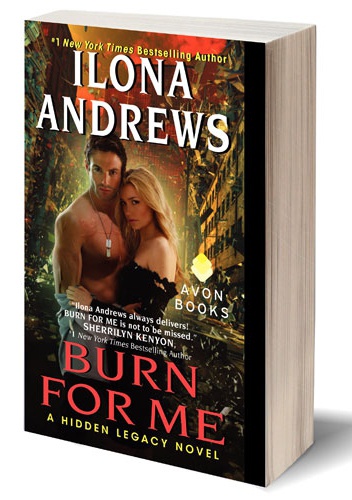 Okładka: Ilona Andrews - Burn for Me