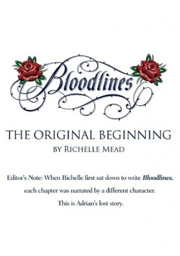 Okładka: Richelle Mead - Adrian's Lost Chapter