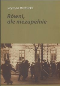 Okładka: Szymon Rudnicki - Równi, ale niezupełnie