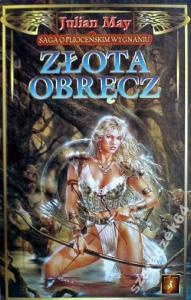 Okładka: Julian May - Złota Obręcz